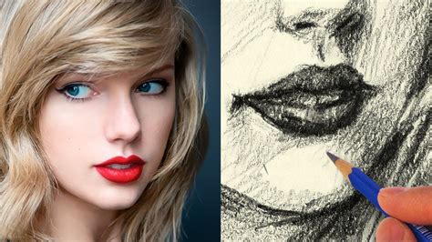 How To Draw Taylor Swift Youtube