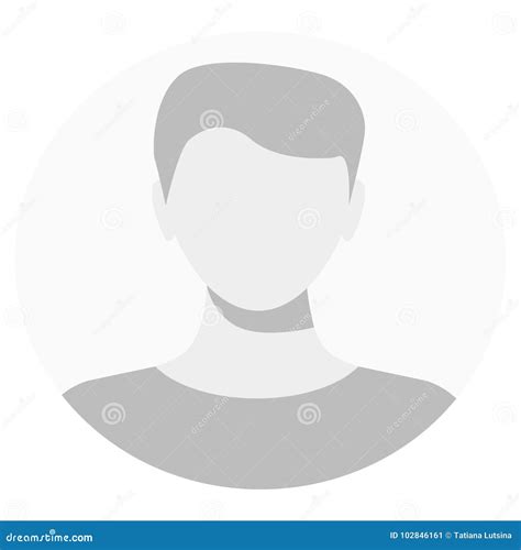 Default Avatar Profile Icon Grey Photo Placeholder Stock Vector