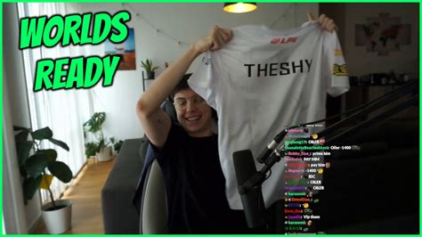 Caedrel Shows His Theshy Gifts From A Viewer Youtube