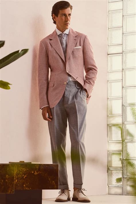 Brunello Cucinelli Spring 2025 Mens Ready To Wear Runway Fashion Show