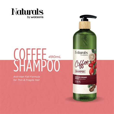 Naturals By Watsons Coffee Shampoo 490ml Lazada PH