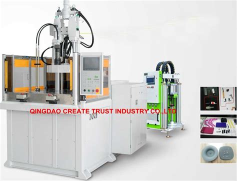 Double Slide Type Vertical Lsr Injection Moulding Machine Lsr Injection