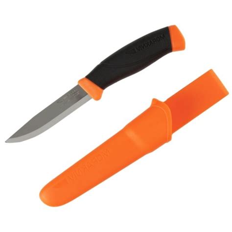 Nóż Mora Morakniv Companion F Orange stal nierdzewna