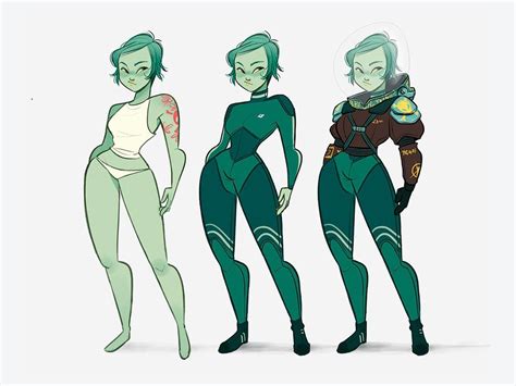 10 Inspiring Character Designs Character Design Cartoon Alien