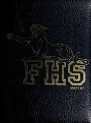 Franklin High School - Oskey Yearbook (Franklin, MA), Covers 1 - 15