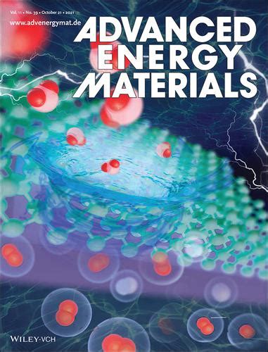 用于实际水电解的自支撑电催化剂（adv Energy Mater 392021）advanced Energy Materials