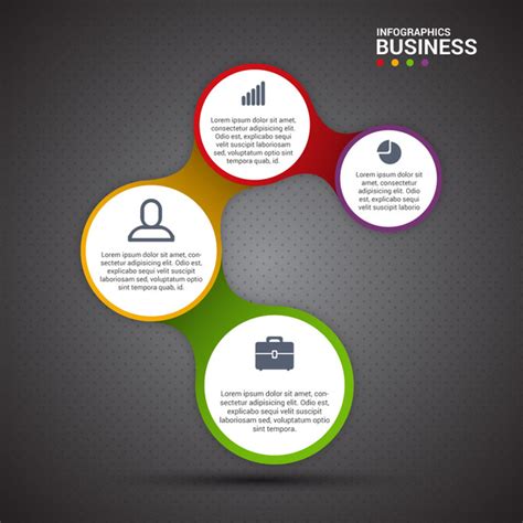 Circular Economy Vector Illustration With Circle Infographic Vectors Graphic Art Designs In