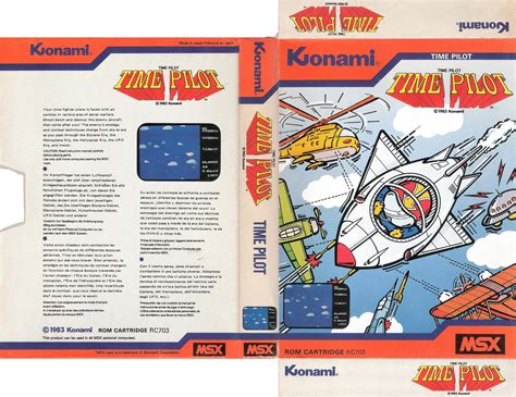 Time Pilot (1984, MSX, Konami) | Releases | Generation MSX