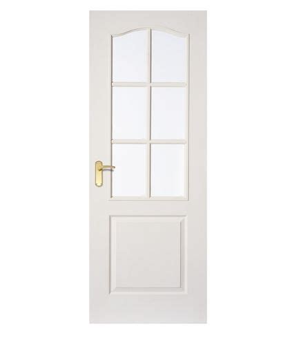 Jb Kind Catton White Primed Glazed Internal Door Artofit