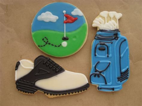 Golf Golf Cookies Sugar Cookies Decorated Golf Theme Party