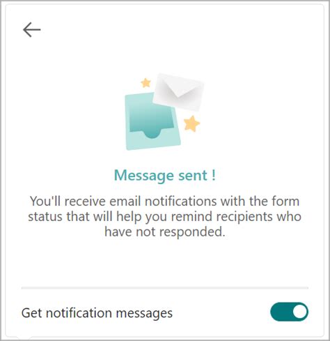 Send Form Invitations And Manage Notifications Microsoft Support