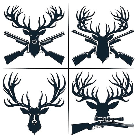 Premium Vector Deer Head Svg Deer Hunting Svg Cut File Cricut File