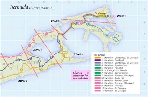 Bermuda Bus Information, Routes & Maps