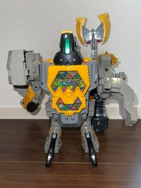 Power Rangers Dino Charge Kyoryuger Dx Gigant Bragioh Titano Megazord