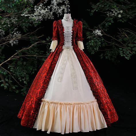 Gothic Victorian Dress Red