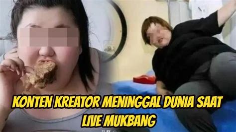 Viral Konten Kreator Meninggal Dunia Saat Live Mukbang Tewas Gara Gara