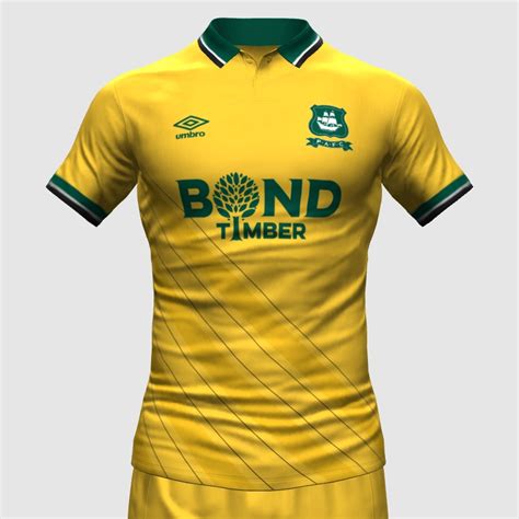 Plymouth Argyle Umbro Away Concept Fifa Kit Creator Showcase