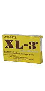 Xl Xtra Cold Cough Helps Relieve Cough And Cold Symptoms Pack