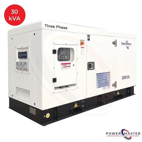 30kva Hg30s3 Three Phase Power Master Oem Diesel Powered Power