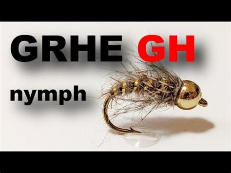 Tie GRHE Gold Head Nymph For Trout And Grayling Fly Tying Tutorial