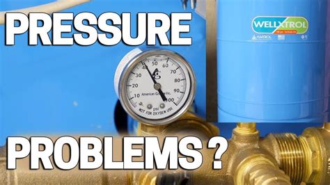 Well Water Pressure Troubleshooting