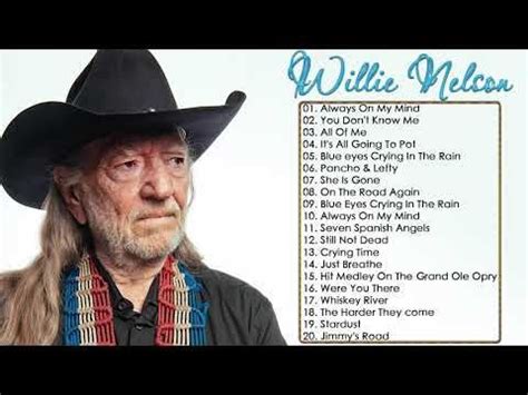 Willie Nelson Greatest Hits Full Album Best Country Music Of Willie