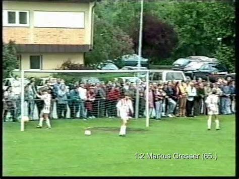 Bezirksliga Spiel SV Kehlen TSV Meckenbeuren Am 23 Mai 1996 Teil 2