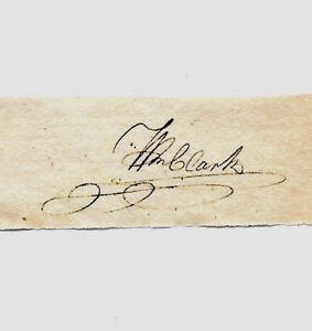 William Clark Autograph Reprint On Genuine Original Period 1810s Paper ...