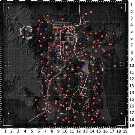 Карта Fallout New Vegas Убежище Fandom