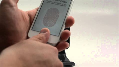 How To Set Up Touch Id On The Iphone Or Ipad Youtube