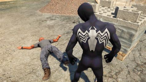 Spider Man MFF Changeable Symbiote Outfit Add On Ped GTA5 Mods