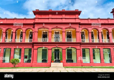 The Red House, the seat of Parliament of Trinidad and Tobago in Port of Spain. Trinidad and ...