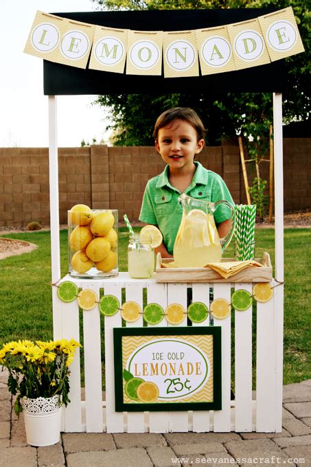 Lemonade Stand Ideas And Recipes The Idea Room