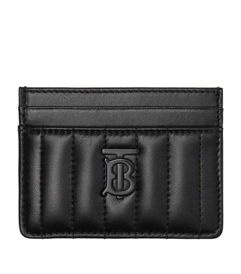 Womens Burberry Black Leather Lola Card Holder Harrods Uk