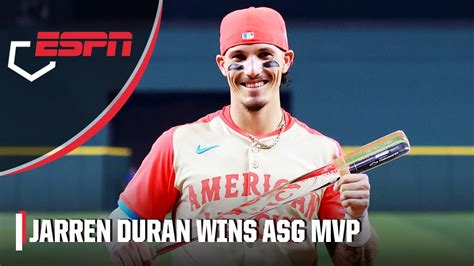 Jarren Duran wins 2024 All-Star Game MVP 🏆 | ESPN MLB - YouTube
