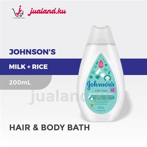 Jual Johnson S Baby Bath Milk Rice Top To Toe Bedtime Sabun Mandi