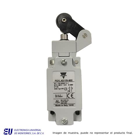 LIMIT SWITCH METALICO PALANCA METÁLICA BOTÓN PS31L NS11RH M00