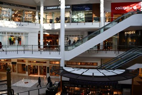 Tysons Galleria Shopping Mall in McLean, Virginia Editorial Stock Photo ...