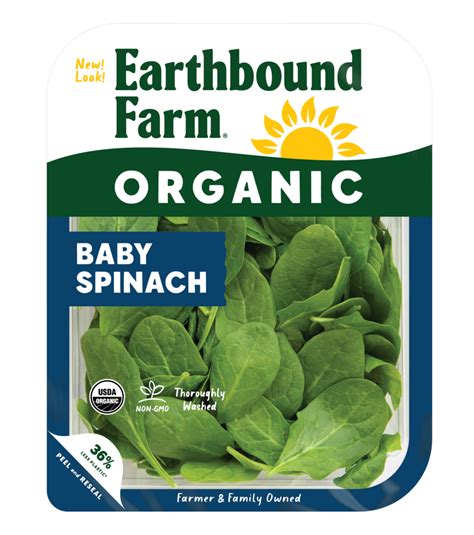 Organic Baby Spinach Earthboundfarm