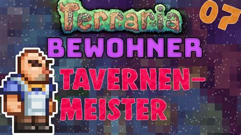 Tavernenmeister Npc Tutorial Terraria Stadbewohner Youtube