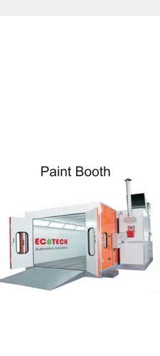 Puff Panel White Car Paint Booth Automation Grade Automatic Booth