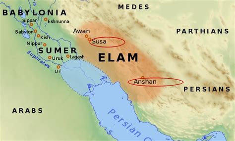 Zagros Mountains Mesopotamia Map