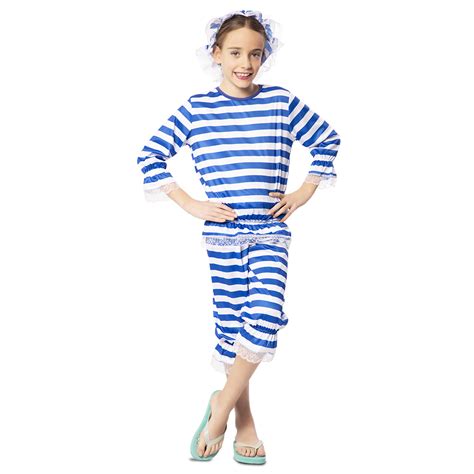 ᐈ Costume da da Bagno Blu Bambina NOVITÀ Carnevale 2023 DonCarnevale it