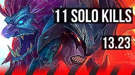 Trundle Vs Aatrox Top 11 Solo Kills Na Master 13 23 Youtube