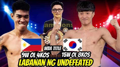 PINOY GRABE IYAK NG NAKATAKAS SA DAYAAN NAG WBA CHAMPION YouTube