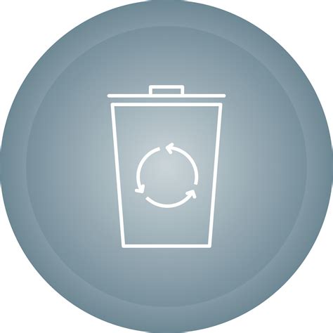 Recycle Bin Vector Icon 22683216 Vector Art at Vecteezy