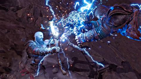 God Of War Ragnarok Kratos Vs Thor Final Fight Give Me God Of War