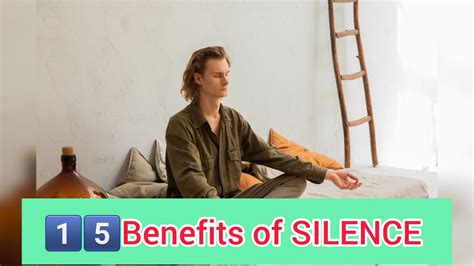 Benefits Of Silence Benefits Of Being Silent YouTube