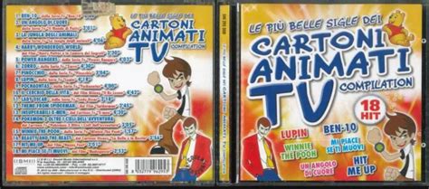 LE PIU BELLE Sigle Dei Cartoni Animati Tv Compilation 18 Hit Cd Ottimo