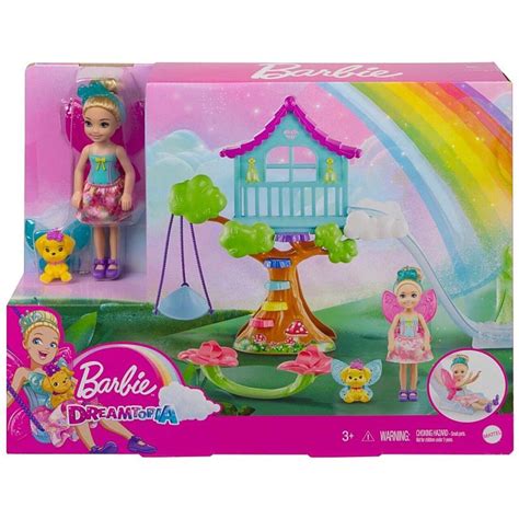 Mattel Gtf Barbie Chelsea Dreamtopia Regenbogen Schaukel Spielset Mit